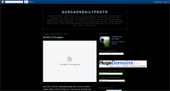 Desktop Screenshot of gurgaondailyphotoblog.blogspot.com