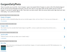 Tablet Screenshot of gurgaondailyphotoblog.blogspot.com