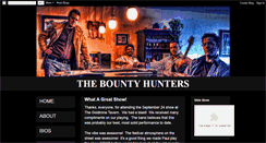 Desktop Screenshot of bountyhuntersband.blogspot.com