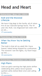 Mobile Screenshot of headheart.blogspot.com