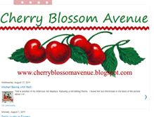 Tablet Screenshot of cherryblossomavenue.blogspot.com