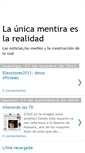 Mobile Screenshot of launicamentiraeslarealidad.blogspot.com