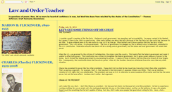 Desktop Screenshot of lawandorderteacher.blogspot.com