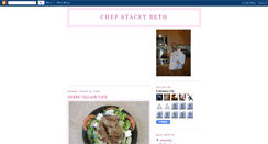 Desktop Screenshot of chefstaceybeth.blogspot.com