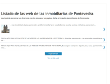 Tablet Screenshot of inmobiliariapontevedra.blogspot.com