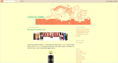 Desktop Screenshot of lovelylounge.blogspot.com