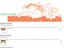 Tablet Screenshot of lovelylounge.blogspot.com