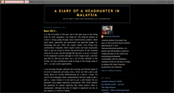 Desktop Screenshot of aheadhunter.blogspot.com