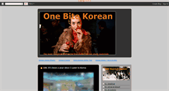 Desktop Screenshot of onebitekorean.blogspot.com