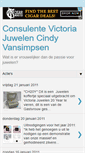 Mobile Screenshot of cindyvictoriajuwelen.blogspot.com