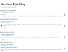 Tablet Screenshot of ilkayilknur.blogspot.com