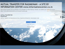 Tablet Screenshot of mutualtransfer.blogspot.com