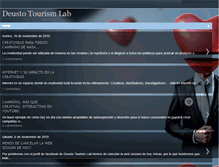 Tablet Screenshot of deustourismlab.blogspot.com