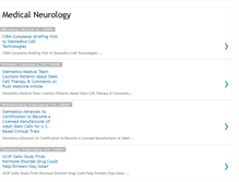 Tablet Screenshot of medicalneurology.blogspot.com