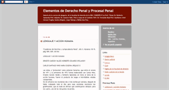 Desktop Screenshot of derechopenalelementos.blogspot.com