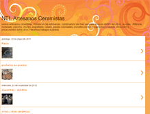 Tablet Screenshot of neiartesanos.blogspot.com