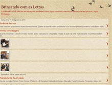 Tablet Screenshot of brincandocomasletras10.blogspot.com