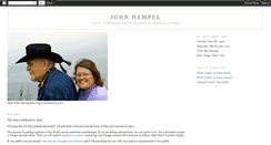 Desktop Screenshot of johnhempel.blogspot.com