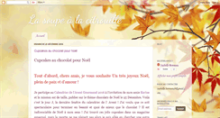 Desktop Screenshot of lasoupealacitrouille.blogspot.com
