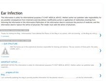 Tablet Screenshot of earinfection.blogspot.com