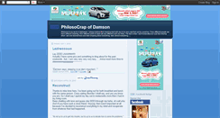 Desktop Screenshot of damperspectiveson.blogspot.com