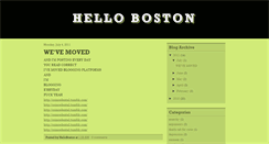 Desktop Screenshot of goodnightboston.blogspot.com