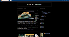 Desktop Screenshot of goawildwatch.blogspot.com