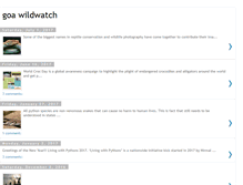 Tablet Screenshot of goawildwatch.blogspot.com