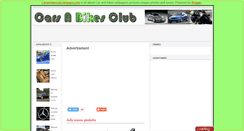 Desktop Screenshot of carsnbikesclub.blogspot.com