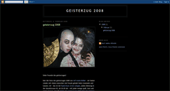 Desktop Screenshot of geisterzug2008.blogspot.com