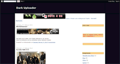 Desktop Screenshot of darkuploader.blogspot.com