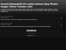Tablet Screenshot of anusha-damayanthi.blogspot.com