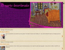 Tablet Screenshot of elcuartodesordenado.blogspot.com