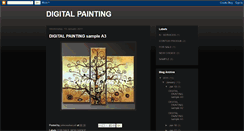Desktop Screenshot of digitalpainting-princessharyati.blogspot.com