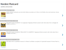 Tablet Screenshot of nordestpostcard.blogspot.com