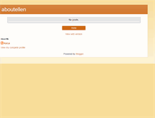 Tablet Screenshot of aboutellen.blogspot.com
