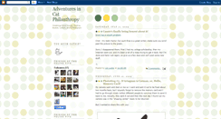 Desktop Screenshot of catphilanthropy.blogspot.com
