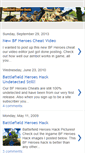 Mobile Screenshot of battlefieldheroeshack.blogspot.com