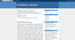 Desktop Screenshot of bibliobusbentelo.blogspot.com
