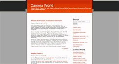 Desktop Screenshot of cameraworld.blogspot.com