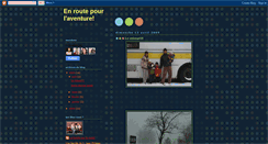 Desktop Screenshot of lafamillesurlaroute.blogspot.com