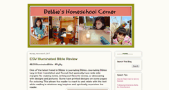 Desktop Screenshot of debbieshomeschoolcorner.blogspot.com