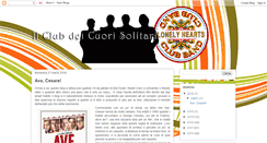 Desktop Screenshot of clubdeicuorisolitari.blogspot.com