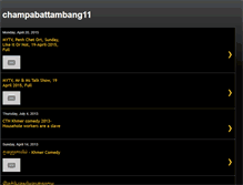 Tablet Screenshot of champabattambang11.blogspot.com