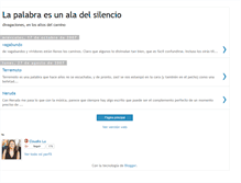 Tablet Screenshot of lapalabraesunaladelsilencio.blogspot.com