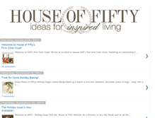 Tablet Screenshot of houseoffiftyblog.blogspot.com