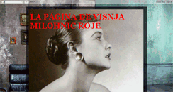 Desktop Screenshot of lapaginadevisnjamilohnicroje.blogspot.com