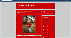 Desktop Screenshot of alookbackintime.blogspot.com