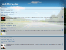 Tablet Screenshot of prackhernandez.blogspot.com