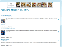 Tablet Screenshot of about-pleuralmesothelioma.blogspot.com